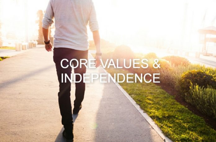 Independence and core values