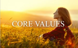 Your personal core values