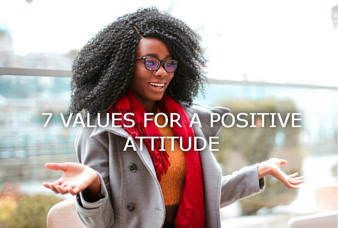 Core values for a positive atttitude