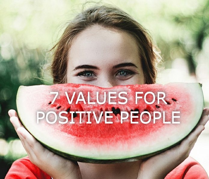 positive personal core values